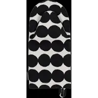 Marimekko - Räsymatto Uunikinnas 32 cm Valkoinen/Musta