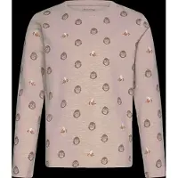 Minymo T-Shirt Ls Aop - Beige - 116