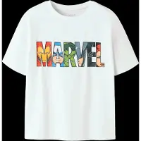 Name it Nkmfergus Marvel Ss Nreg Top Mar - White - 134-140