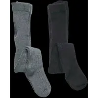 Minymo Wool Stocking - Rib 2-Pack - Multi/patterned - 68\74