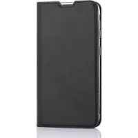 Wave BookCase -suojakotelo, Samsung Galaxy Xcover 5, musta