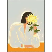 Poster & Frame - Arty Guava Juliste 30x40 cm The crysanthemum