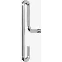 MOEBE Wall Hook, Stainless Steel, Small (X2) - Silver - 7.9X6.7CM
