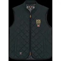 Morris Trenton Quilted Vest - Navy - S