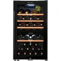 Temptech viinikaappi ECS51.2Z (vapaasti seisova, 49 pulloa)