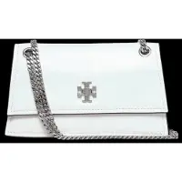 Tory Burch Kira Turnlock Mini Bag - White - ONE SIZE