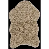 Lorena Canals Woolable Rug Woolly - Sheep Beige - Beige - 75X 110CM