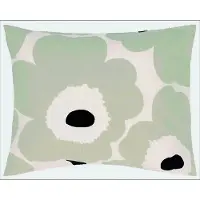 Marimekko Unikko Pillowcase 50X60 Cm - Green - 50X 60CM
