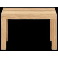 MOEBE Peg, Stepping Stool, Oak (Fsc 100%) - ONE SIZE