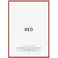 Poster & Frame Red Wood Frame - Red - 30X40CM