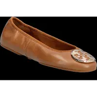 Tory Burch Reva Travel Ballet - Brown - 36.5