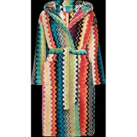 Missoni Giacomo Bathrobe Hooded - Multi/patterned - XL