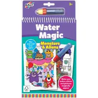 Galt Water Magic Värityskirja Hirviöt Ja Avaruusolennot