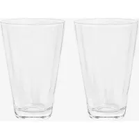 Oyoy Living Design Yuka Groove Glass - Pack Of 2 - Nude - 18 CL x 7