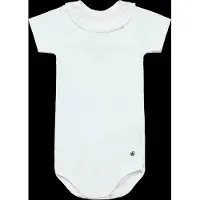 Petit Bateau Sf Bodies Acol Mc - White - 74