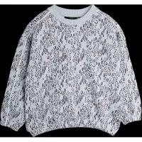 Mini Rodini Mini Leopard Aop Sweatshirt - Purple - 104/110