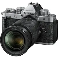 Nikon Z f SL + 24-70 Kit, 24,5 MP, 6048 x 4032 pikseliä, CMOS, 4K Ultra HD, 710 g, musta, Hopea