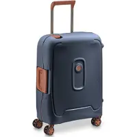 Delsey Moncey Recycled Slim 55 cm -matkalaukku, sininen