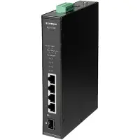 Edimax IGS-1105P, Hallitsematon, Gigabit Ethernet (10/100/1000), Power over Ethernet -tuki, Seinäkiinnitteinen