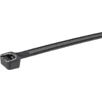 Panduit Kaapelinsiteet mini 2,5X142 mm 100 kpl:n pakkauksissa musta UV-kestävä - (1000 kpl.)