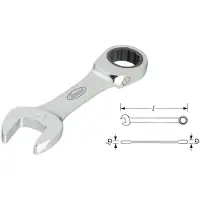 Vigor ĪSĀ KOMB. RAGA 13mm SPRŪDATSLĒGA V2827