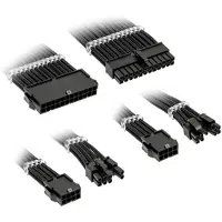 Kolink Core Standard Braided Cable Extension Kit - Jet Black, musta