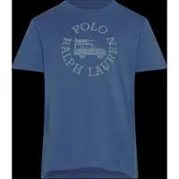 Ralph Lauren Logo Cotton Jersey Tee - Blue - 124-131