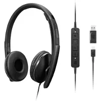 Lenovo ANC Gen2 Zoom -kuulokemikrofoni, musta
