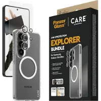 PanzerGlass Samsung Galaxy S26 Ultra Care 3-in-1 Explorer -paketti - läpinäkyvä