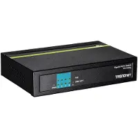 Trendnet TPE-TG50g, Hallitsematon, Gigabit Ethernet (10/100/1000), Täysin kaksipuolinen, Power over Ethernet -tuki