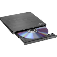 Hitachi - LG DVD-poltin - - GP60NB60 - Ulkoinen - USB 2.0 - Ultra Slim - Musta
