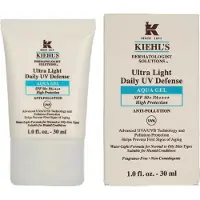 Kiehl's Ultra Light Daily UV Defense Aqua Gel SPF50 -aurinkosuojageeli 30 ml