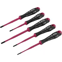 Rittal Schraubendreher Set isoliert SL 3x0,5_4 x 0,8_5,5x1/ (4052210)