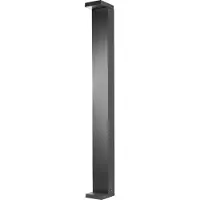 Deko-light Led pylväsvalaisin Lerna, Musta, Alumiini, Moderni