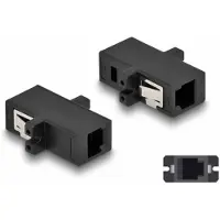 DeLOCK 87933, MT-RJ/MT-RJ, Musta, Muovi, 22 mm, 28 mm, 9,3 mm