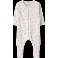 Name it Nbfnightsuit Zip Ff Jet Rainbow Noos - Cream - 92