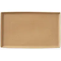 Broste Copenhagen Eli lautanen 15x26 cm Matte soft light camel