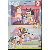 Educa Bluey 2 X 25, Wood - Multi/patterned - ONE SIZE