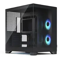 Fractal Design Pop 2 Vision Black RGB, ikkunallinen miditornikotelo, musta