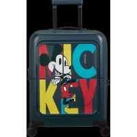 American Tourister Dashpop Disney 4-pyöräinen Käsimatkatavara 55 cm Laajennettava Sininen