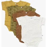 Pippi Lyhythihainen Body 4-pack, Tinsel, 56