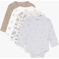 Pippi Pitkähihainen Body 4-pack, Rainy Days, 56