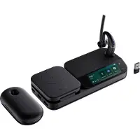 Yealink BH71-WORKSTATION-PRO, Langaton, 100 - 20000 Hz, Toimisto/puhelukeskus, 18 g, Kuulokkeet, Musta (1208654)