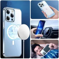 TechProtection iPhone 12/12 Pro Magmat Kotelo - MagSafe-yhteensopiva - Kirkas