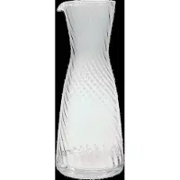 House Doctor Karaffel, Hdrill, Klar - Nude - H:25CM