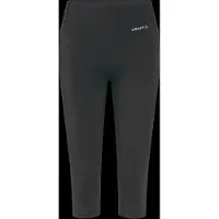 Craft Women's Essence Capri 3 Black Treenihousut XS