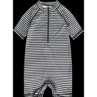Wheat Swimsuit S/S Cas - Blue - 98