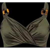 Dorina Guarana Bikini Top - Khaki green - E x 85