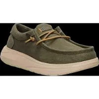 HEY DUDE Wally Comf Worn - Khaki green - 43