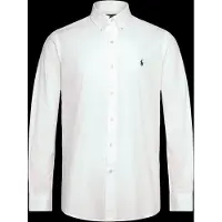Ralph Lauren Custom Fit Stretch Poplin Shirt - White - XXL